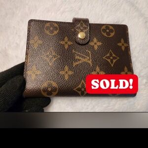 ❌️SOLD❌️ Authentic LOUIS VUITTON Monogram Small ring Agenda